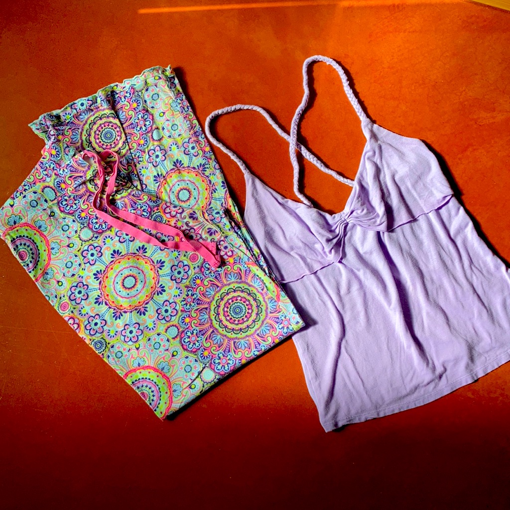Cynthia Rowley  Tamara Catz Pajama Set Purple